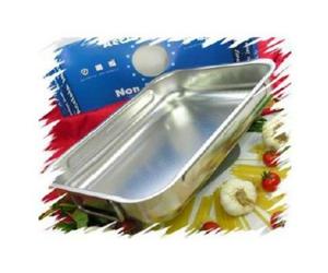 steel pan SUD382 Teglia, Stainless Steel, Argento