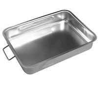 steel pan Sud417 Teglia, Stainless Steel, Argento, 60X40