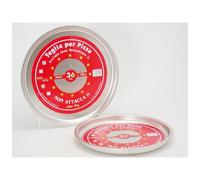 STEEL PAN TEGLIA PIZZA TONDA 28cm ANTIADERENTE Inox 2283528