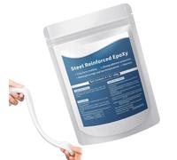 Steel Reinforced Epoxy Putty | Waterproof 100g Heat-Resistant Portable | Features When Mixed, Presents A Soft Clay-like Consistency That Does Not Ooze Through The Whole Application Process, You Can A