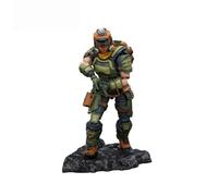 Steel Ride Corps Dark Source Action Figure Assaulter Stephen 7 cm