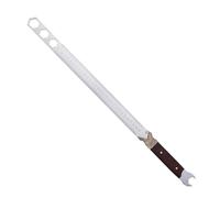 Steel Ruler - Precision Calibration Instrument | Imperial Measurement Bar, Straight Edge Tool with Spanner Function, 5mm Thickened Precise, Stainless Steel Scale Ruler for Home Diy Professional Repair