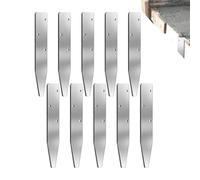 Steel Stakes for Concrete Forms 10-piece V Shape Reusable Rust Resistant