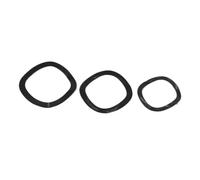 Steel Three Wave Washers | Multicolor Multiple Sizes For Electrical Connections: Fastener Application(Black Carbon Steel,50pcs M3x6)