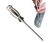 Steel Tip Hardware - Durable Professional Ergonomic Handle, Chrome Vanadium Alloy Rod, Versatile Repair Instrument | Essential Construction Maintenance Kit for Frequent High Torque Assembly Projects