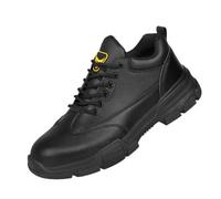 Steel Toe Shoes for Men Anti Smashing Puncture Proof Lightweight Breathable Safety Shoes for Warehouse & Construction (Wear-Resistant,43)