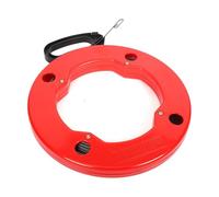 Steel Wire Puller - Behind Wall Tight Space Cable | Electrical Conduit Fish Tape | Wiring Tool For Drywall Ceiling Apartment Farmhouse House Renovation Installation And Professional Repair Task