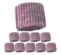 Steel Wool Soap Pads - 10Pcs Scrubbing Pads | Household Cleaning Sponges, Easy To Use Considerate Present Pre Soaped Pad For Cleaning Dishes, Pots, Pans, Grills And Sinks