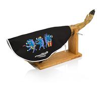 Steelblade Copri prosciutto Kukuxumusu Colore Nero - Cotone 50% - Custodia Prosciutto 55 cm - Ideale per prosciutto e Pallet - Modello Jabarock