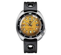 STEELDIVE SD1974 quadrante giallo lunetta in ceramica nera orologi subacquei luminosi NH35 automatico 200 m orologio sportivo in acciaio inossidabile, cinturino in gomma