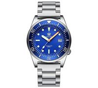 Steeldive SD1979 Bracciale in acciaio inossidabile Immersione Orologi da uomo Quadrante blu 200M Impermeabile NH35 Orologio da immersione meccanico automatico, Blu
