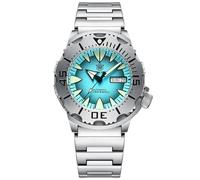 Steeldive SD1984, Monster, Blue, NH36, Sapphire, Lume, 200m Subacqueo, Immersioni, BNIB, Bracciale