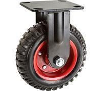 Steelex D2578 - Ruota industriale fissa resistente, 6", colore: nero