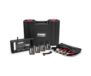 Steelman ChassisEAR, Kit di Strumenti di diagnostica Automatica Wireless, per identificare la Causa dei disturbi dei rumori del Veicolo, 4 trasmettitori con Portata di 15 Metri (61082)