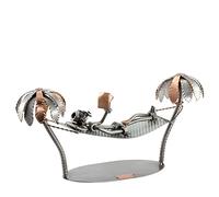 Steelman24 I Omini di Viti Amaca I Idee Regalo Originale I Soprammobili in Metallo I Modellino