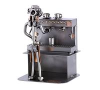 Steelman24 I Omini di Viti Barista I Idee Regalo Originale I Soprammobili in Metallo I Modellino