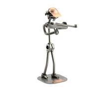 Steelman24 I Omini di Viti Fuciliere I Idee Regalo Originale I Soprammobili in Metallo I Modellino