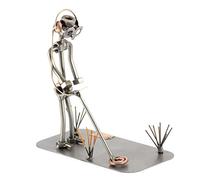 Steelman24 I Omini di Viti Metal Detector I Idee Regalo Originale I Soprammobili in Metallo I Modellino