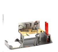 Steelman24 I Omini di Viti Organizer per Ufficio Falegname I Idee Regalo Originale I Soprammobili in Metallo I Modellino
