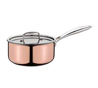 Steelpan met deksel 160 mm Spring 0715510616 Culinox argento