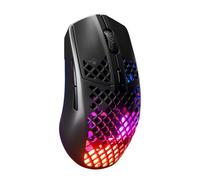 SteelSeries Aerox 3 Wireless Onyx (2022) - Mouse da gaming super leggero - 68g Design resistente all'acqua - 200 ore di durata della batteria