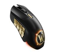SteelSeries Aerox 9 Wireless - World of Warcraft Edition - Articolo gratuito in-game - Mouse da gioco MMO - 18 pulsanti programmabili - Leggero - Bluetooth/2.4GHz - Sensore TrueMove Air da 18K DPI