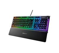 Tastiera da gioco meccanica - STEELSERIES - APEX 3 - Ultra silenziosa - Nera