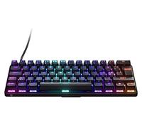 SteelSeries Apex 9 Mini - Tastiera meccanica da gaming - Switch ottici - Azionamento a 2 punti - Forma compatto mini 60% per eSport - Switch intercambiabili a caldo - Layout nordico (QWERTY)