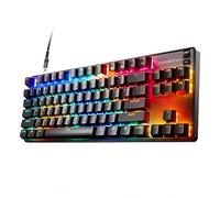 SteelSeries Apex 9 TKL - Tastiera meccanica da gaming - Switch ottici - Azionamento a 2 punti - Forma compatto Tenkeyless per eSports - Switch intercambiabili a caldo - Layout inglese (QWERTY)