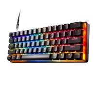 SteelSeries Apex Pro Mini tastiera meccanica da gioco, tastiera più veloce al mondo, azionamento regolabile, fattore di forma compatto al 60%, RGB, tasti PBT e USB-C