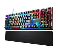 SteelSeries Apex Pro - Tastiera meccanica da gioco - Interruttori di azionamento regolabili - Tastiera meccanica più veloce al mondo - OLED Smart Display - Retroilluminazione RGB