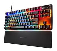 SteelSeries Apex Pro TKL Gen 3 - HyperMagnetic Tastiera da gaming - OmniPoint 3.0 switch - Attuazione regolabile - Innesco rapido - Preimpostazioni di gioco -Tocco rapido/SOCD - OLED -US Layout QWERTY