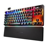 SteelSeries Apex Pro TKL Wireless HyperMagnetic Tastiera da gaming - La più veloce al mondo - Attuazione regolabile - TKL - Copritasti in PBT - Bluetooth - 2,4GHz - USB-C- Layout Francese (AZERTY)