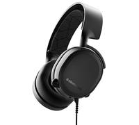 SteelSeries Arctis 3 Cuffie da gioco, Per PC / MAC / PS4 / XBOX ONE / VR/ Dispositivi mobili con cavi rimovibili 3,5 mm, Nero