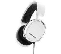 SteelSeries Arctis 3 Cuffie da gioco per tutte le piattaforme, per PC, Playstation 5, PlayStation 4, Xbox One, Nintendo Switch, VR, Android e iOS, Bianco
