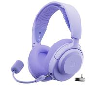 SteelSeries Arctis Nova 3X - Cuffie da gioco multipiattaforma wireless - Controllo via app - Batteria 40h - Driver magnetici al neodimio - 2.4GHz/BT - Mic staccabile - Xbox, PS5, PC, Switch - Lavanda