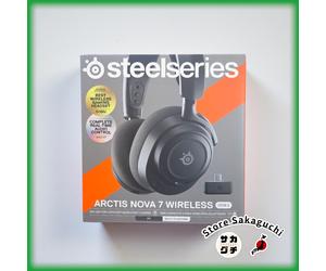SteelSeries Arctis Nova 7 Gen2 Cuffie da Gioco Wireless Nero PS4 PS5 PC Switch 2