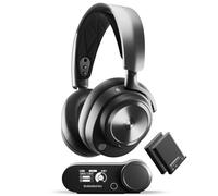 SteelSeries Arctis Nova Pro - Cuffie da gaming wireless multi-sistema - Driver magnetici al neodimio - Cancellazione attiva del rumore - Infinity Power System -Mic ClearCast Gen 2 - PC,PS5,PS4,Mobile