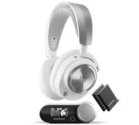 SteelSeries Arctis Nova Pro - Cuffie da gioco wireless multi-sistema, driver magnetici al neodimio, cancellazione attiva del rumore, sistema Infinity Power System, microfono Gen 2, PS5, PS4, PC