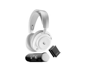 STEELSERIES Arctis Nova Pro Omni CUFFIE WIRELESS, Bianco