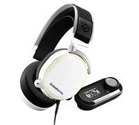 SteelSeries Arctis Pro GameDAC, Cuffie da Gioco, Audio ad Alta Risoluzione Certificato, ESS Sabre DAC, Bianco