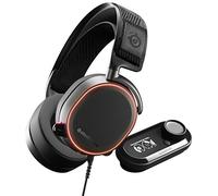 SteelSeries Arctis Pro GameDAC, Cuffie da Gioco, Audio ad Alta Risoluzione Certificato, ESS Sabre DAC, Per PS4/PC, Nero