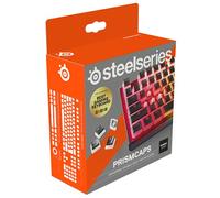 SteelSeries PrismCaps, Copritasti in stile pudding a doppio scatto, Robusta termoplastica PBT, Compatibile con la maggior parte delle tastiere meccaniche, Steli MX, Nera (Layout nordico)