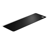 SteelSeries QcK Edge XL Mouse pad da gioco in tessuto, Bordi con impunturatura antisfilacciamento, Ottimizzato per sensori di gioco, Dimensioni XL (900mm x 300mm x 2mm)