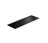 SteelSeries QcK Gaming Surface - Panno XL con bordi cuciti, extra resistente, dimensioni per coprire scrivanie, nero classico