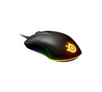 SteelSeries Rival 3 - Mouse da gioco, sensore ottico TrueMove Core da 8500 CPI, 6 pulsanti programmabili, pulsanti a grilletto diviso