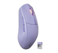 SteelSeries Rival 3 Wireless Gen 2 - Mouse da gioco - 2,4 GHz e Bluetooth - Sensore ottico TrueMove Air da 18000 DPI - Durata 60 milioni di clic - Leggero - Piedini 100% PTFE - Lavanda