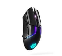 SteelSeries Rival 650 Quantum Wireless Mouse da Gioco, Doppio Sensore Ottico, Distanza di Sollevamento Personalizzabile, Nero