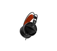 SteelSeries Siberia 200, cuffie da gioco, microfono retrattile, Software Management, PC / Mac / Playstation / Dispositivi mobili, Nero