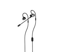 SteelSeries Tusq - Cuffie in-ear per videogiochi, doppio microfono con microfono staccabile, design ergonomico a sospensione, per cellulare, colore: nero